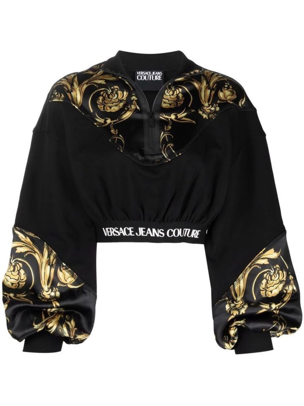 Versace Jeans Collection Cropped Sweatshirt